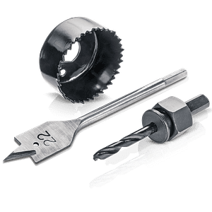 KIT INSTALACIÓN DE CERRADURAS 3 PZAS