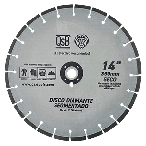 DIAMANTADO SEGMENTADO 14"